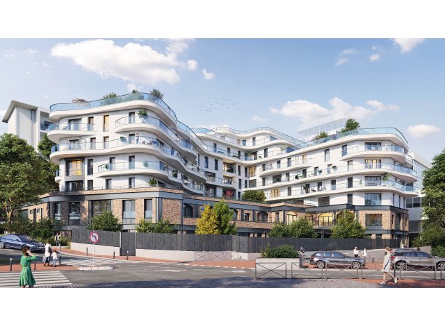 Investissement locatif dans le Val de Marne 94 : programme immobilier neuf pour investir Haute Rive  Joinville-le-Pont