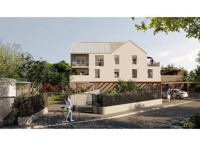 Investissement locatif en Haute-Normandie : programme immobilier neuf pour investir Côté Village  Saint-Aubin-lès-Elbeuf
