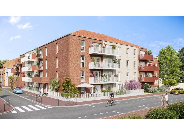 Investissement locatif  Oignies : programme immobilier neuf pour investir Côté Centre  Lens