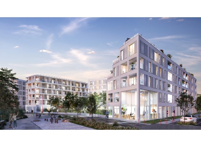 Investissement locatif en Seine-Saint-Denis 93 : programme immobilier neuf pour investir Fair Play  Bondy
