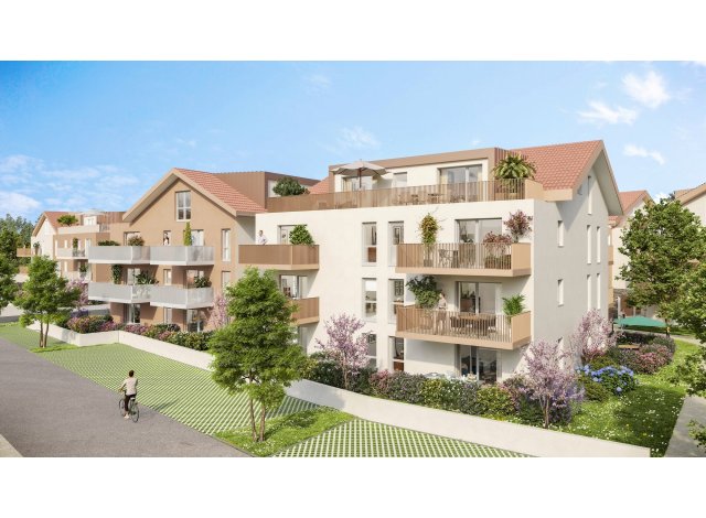 Investissement locatif en Rhne-Alpes : programme immobilier neuf pour investir Les Allées de la Tour  La Roche-sur-Foron