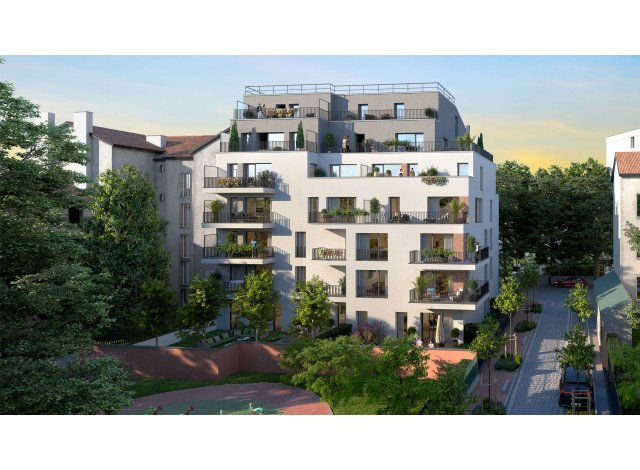 Investissement locatif dans les Hauts de Seine 92 : programme immobilier neuf pour investir Nouvel Air  Malakoff