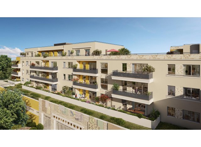 Investissement locatif dans le Val d'Oise 95 : programme immobilier neuf pour investir Villa Arnoni  Arnouville