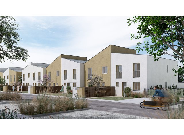 Investissement locatif dans l'Essonne 91 : programme immobilier neuf pour investir Les Villas du Souchet  La Norville