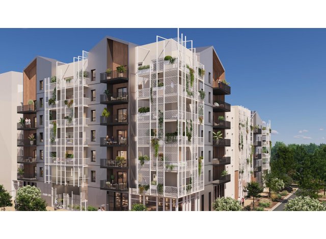 Investissement locatif dans l'Hrault 34 : programme immobilier neuf pour investir Quartier Port Marianne  Montpellier