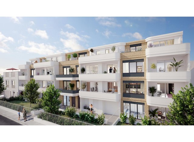Investissement locatif dans le Val d'Oise 95 : programme immobilier neuf pour investir Confidence  Bezons