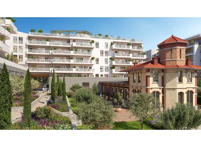 Investissement locatif dans les Alpes-Maritimes 06 : programme immobilier neuf pour investir Nicetoria  Nice
