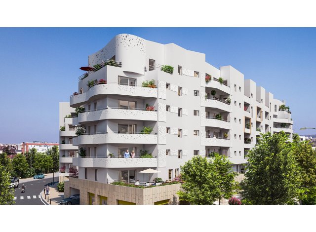 Investissement locatif en France : programme immobilier neuf pour investir Promenade Rousseau - Nohée  Bezons