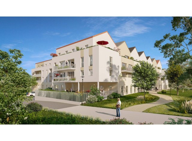Investissement locatif dans le Val d'Oise 95 : programme immobilier neuf pour investir Les Belles Promenades - Nohée  Eragny-sur-Oise