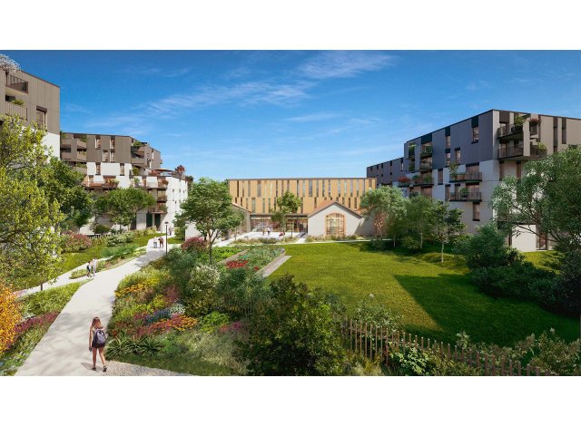 Investissement locatif en Indre-et-Loire 37 : programme immobilier neuf pour investir Carre Rabelais  Tours