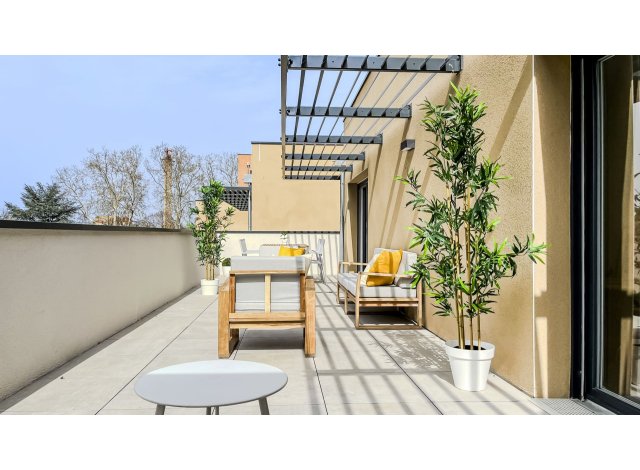 Investissement locatif  Daux : programme immobilier neuf pour investir 188 Faubourg  Toulouse