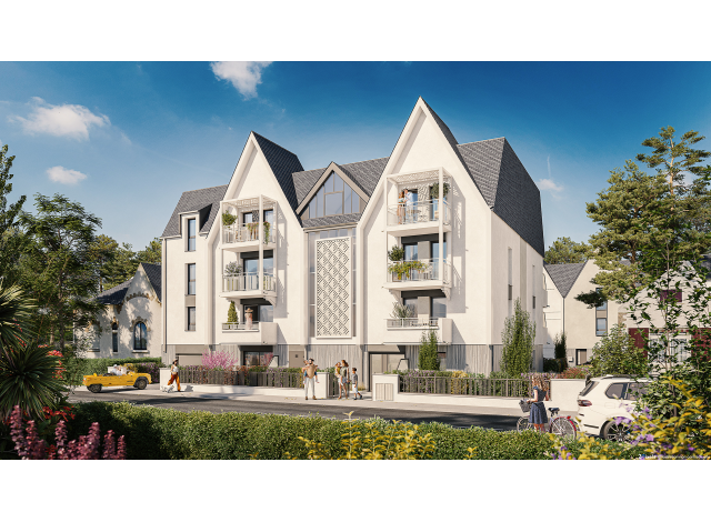 Investissement locatif  Saint-Andr-des-Eaux : programme immobilier neuf pour investir Villa Constance  La Baule-Escoublac