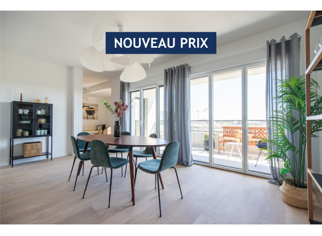 Investissement locatif en Pays de la Loire : programme immobilier neuf pour investir Fusion  Nantes