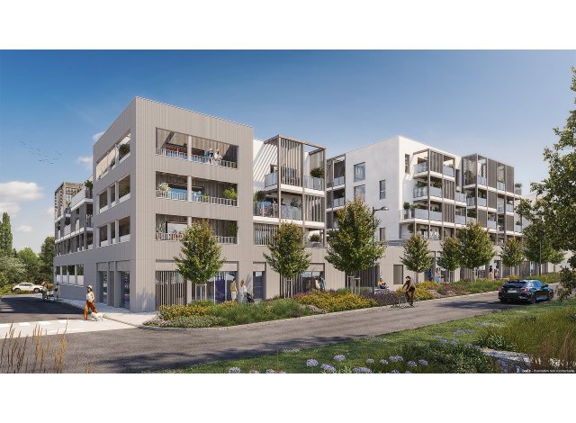 Investissement locatif  La Mzire : programme immobilier neuf pour investir Heol  Betton