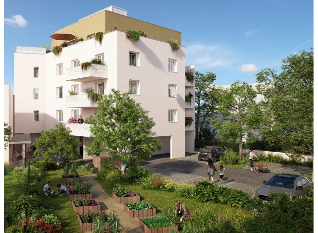 Investissement locatif en France : programme immobilier neuf pour investir Faubourg 31  Dijon
