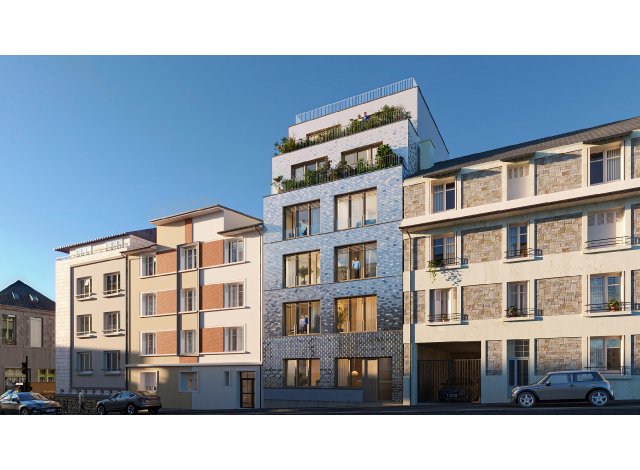 Investissement locatif en Ille et Vilaine 35 : programme immobilier neuf pour investir Kêrel  Rennes