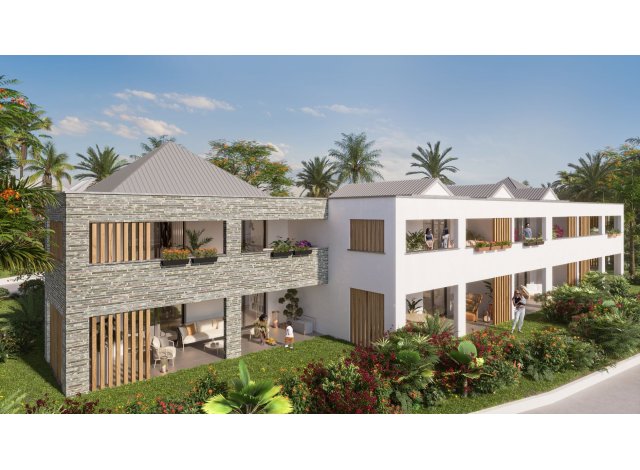 Investissement locatif en Guadeloupe 971 : programme immobilier neuf pour investir Les Jardins de la Grande Caye  Saint-Martin