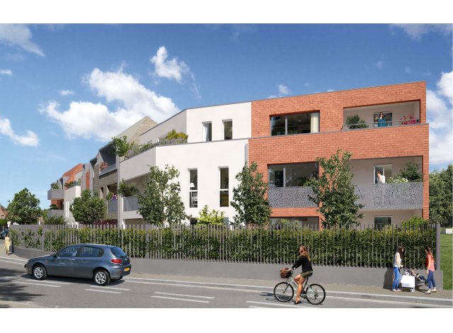 Investissement locatif en Nord-Pas-de-Calais : programme immobilier neuf pour investir Terra Verde  Lambersart