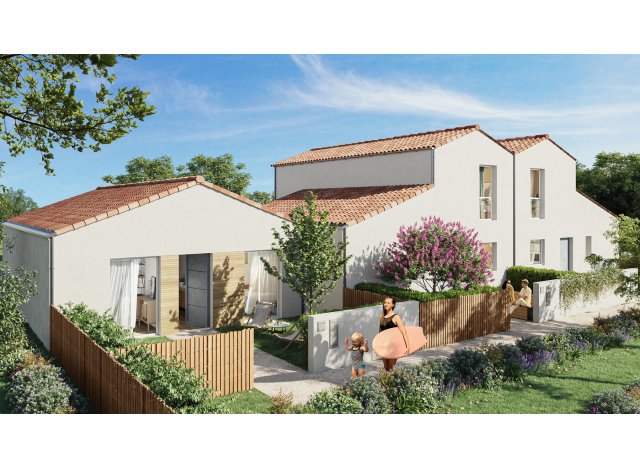 Investissement locatif en Vende 85 : programme immobilier neuf pour investir Azuré  Saint-Hilaire-de-Riez