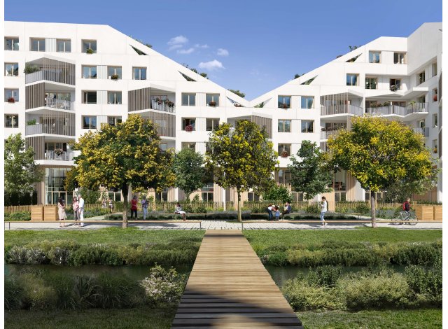 Investissement locatif en France : programme immobilier neuf pour investir Saphir  Châtenay-Malabry