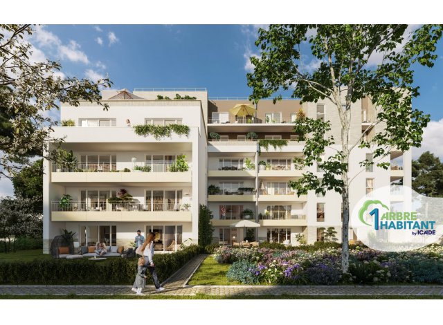 Investissement locatif en Lorraine : programme immobilier neuf pour investir Rose Wild  Nancy