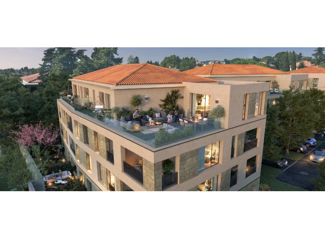 Investissement locatif  Puyricard : programme immobilier neuf pour investir 102 Gambetta  Aix-en-Provence