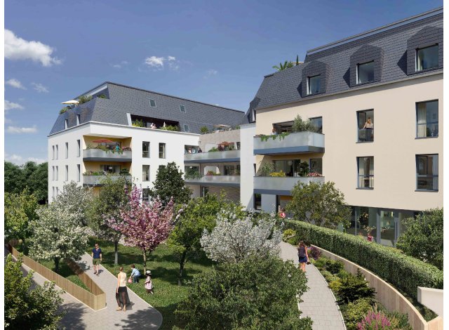 Investissement locatif  Rouen : programme immobilier neuf pour investir Sea'Side  Touques