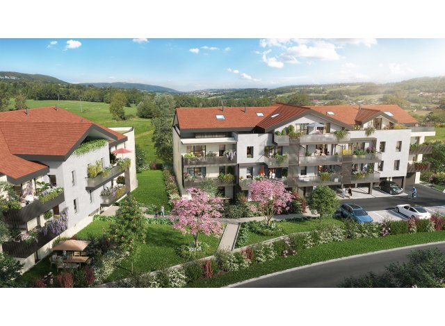 Investissement locatif en Haute-Savoie 74 : programme immobilier neuf pour investir Ôrizon  Cuvat