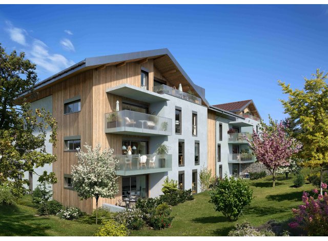 Investissement locatif en Haute-Savoie 74 : programme immobilier neuf pour investir Natural Parc  Reignier-Ésery