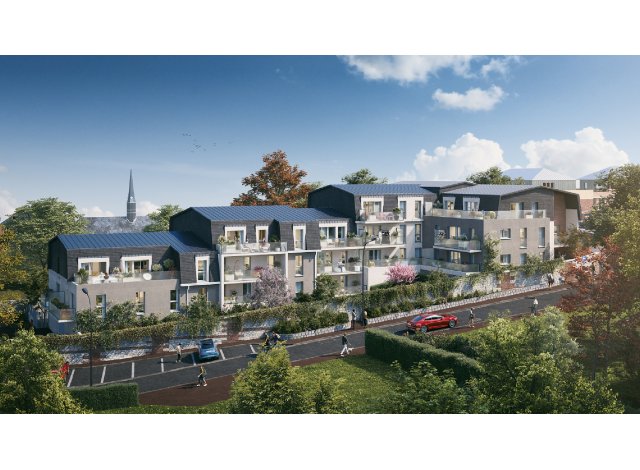 Investissement locatif en Haute-Normandie : programme immobilier neuf pour investir Daevilla  Déville-lès-Rouen