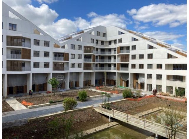 Investissement locatif dans les Hauts de Seine 92 : programme immobilier neuf pour investir Saphir  Châtenay-Malabry