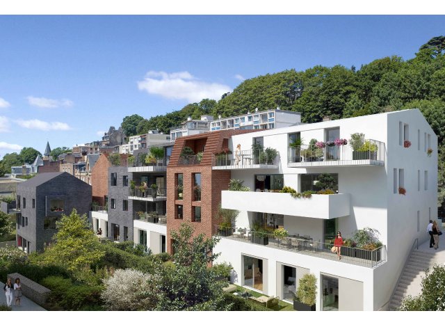 Investissement locatif  Rouen : programme immobilier neuf pour investir Evasion  Le Havre