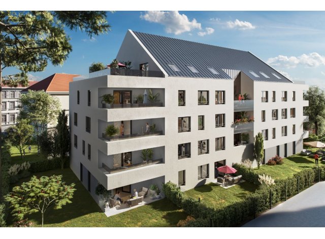 Investissement locatif en Alsace : programme immobilier neuf pour investir Le Stan  Colmar