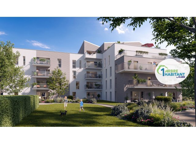 Investissement locatif dans le Nord 59 : programme immobilier neuf pour investir Le Cèdre d'Ascq  Villeneuve-d'Ascq
