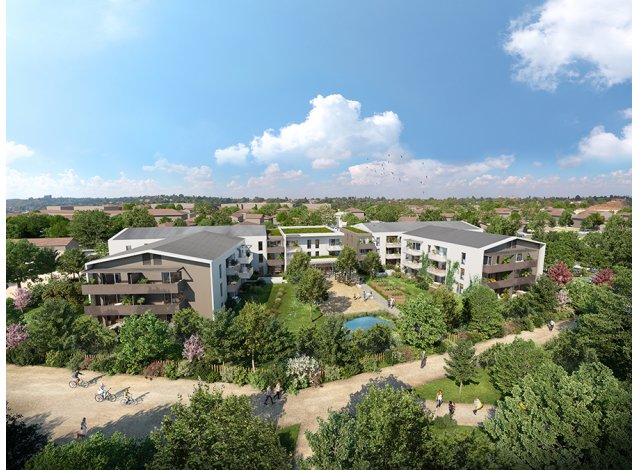 Investissement locatif en Rhne-Alpes : programme immobilier neuf pour investir Silver Garden  Feyzin