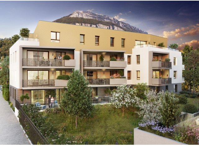 Investissement locatif  Saint-Martin-le-Vinoux : programme immobilier neuf pour investir Organic  Meylan