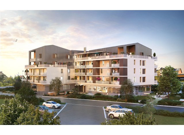 Investissement locatif en Rhne-Alpes : programme immobilier neuf pour investir Kitao  Saint-Alban-Leysse