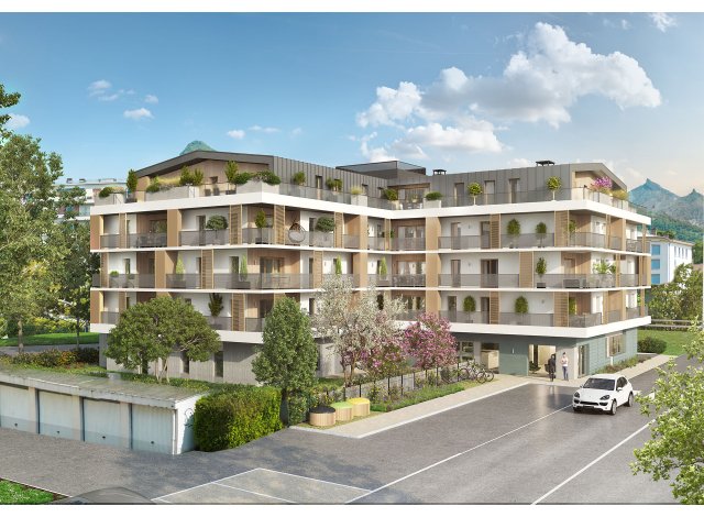 Investissement locatif en Rhne-Alpes : programme immobilier neuf pour investir Olistic  Saint-Egrève