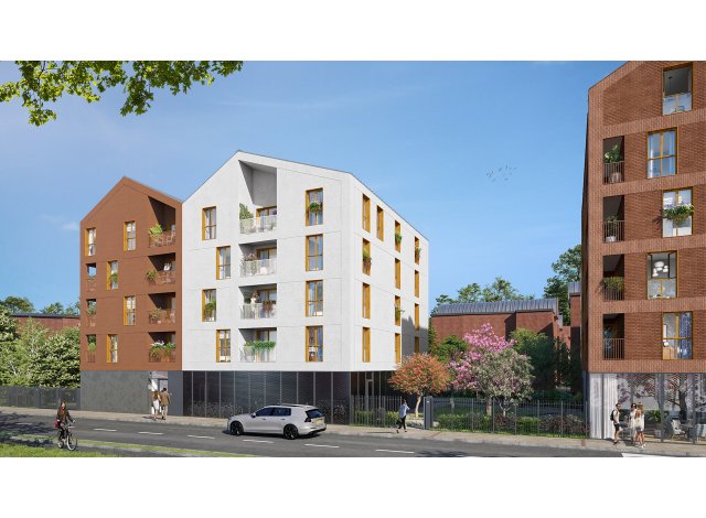 Investissement locatif dans le Nord 59 : programme immobilier neuf pour investir Belle Rive  Dunkerque