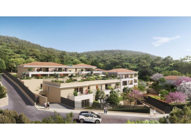 Investissement locatif  Bandol : programme immobilier neuf pour investir Les Restanques d'Azur  Six-Fours-les-Plages