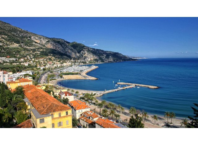 Investissement locatif dans les Alpes-Maritimes 06 : programme immobilier neuf pour investir Val d'Or  Menton