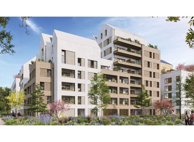 Investissement locatif  Bouy-Luxembourg : programme immobilier neuf pour investir Magasins Généraux - Côté Bosquet  Reims