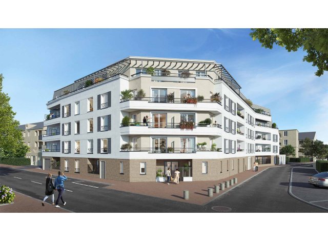 Investissement locatif dans l'Essonne 91 : programme immobilier neuf pour investir Le Chailly  Chilly-Mazarin