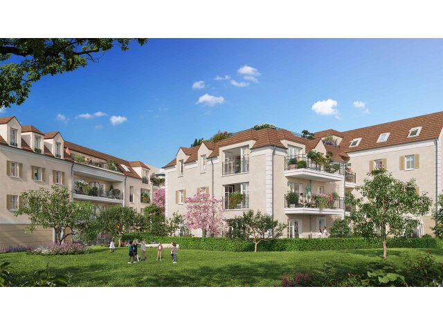 Investissement locatif dans les Yvelines 78 : programme immobilier neuf pour investir Villa Déméter  Montesson