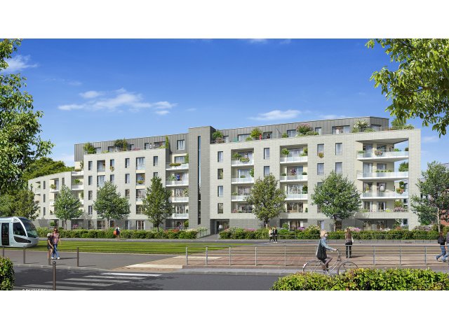 Investissement locatif en Nord-Pas-de-Calais : programme immobilier neuf pour investir Résidence Catharina  Valenciennes