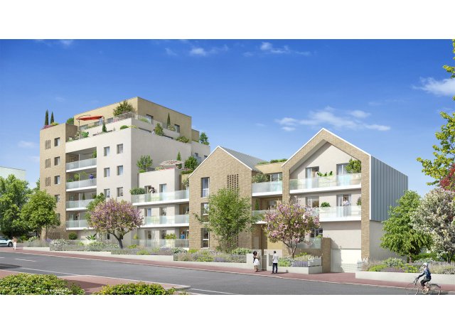 Investissement locatif en Bourgogne : programme immobilier neuf pour investir L'Apostrophe  Dijon