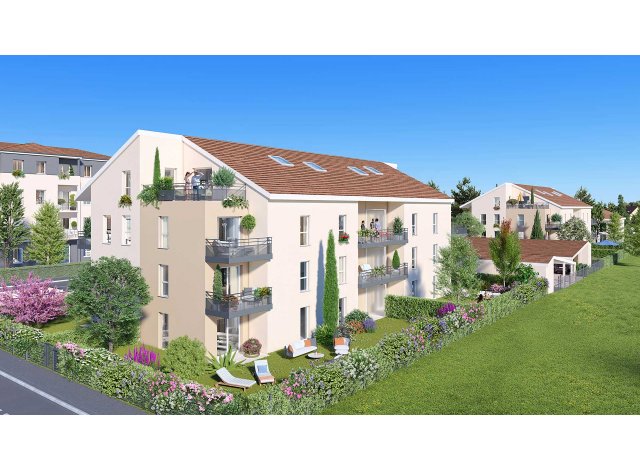 Investissement locatif en Rhne-Alpes : programme immobilier neuf pour investir Cosy Garden  Ambérieu-en-Bugey