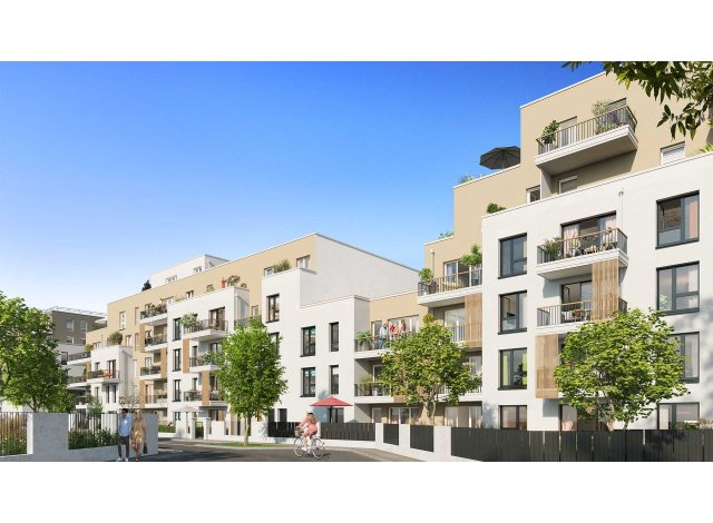 Investissement locatif en Seine et Marne 77 : programme immobilier neuf pour investir Les Promenades de l'Ourcq  Meaux