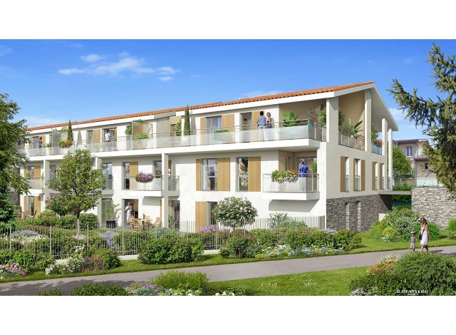 Investissement locatif en Rhne-Alpes : programme immobilier neuf pour investir Les Marelles  Ternay