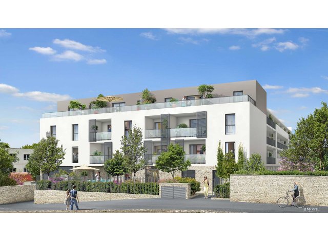 Investissement locatif en Languedoc-Roussillon : programme immobilier neuf pour investir Anagia  Nîmes
